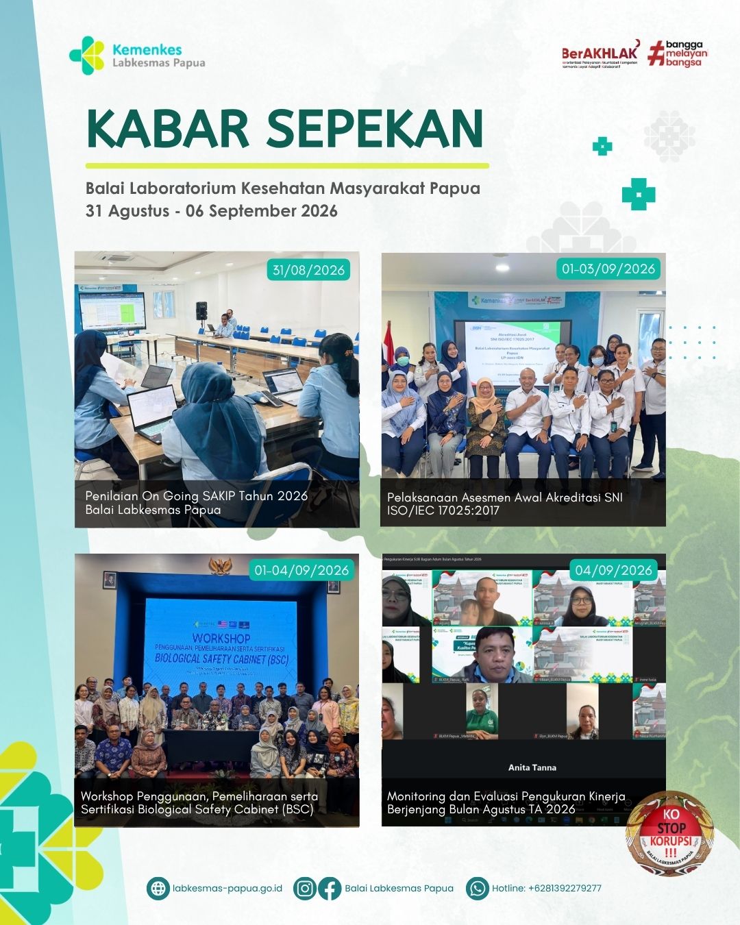Kabar Sepekan Edisi Pertama Bulan September 2026 - 1